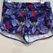 Athleta Shorts | Athleta Floral Purple Swim Shorts Size Xs | Color: Purple | Size: Xs