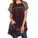 Free People Tops | Free People In The Clouds Dress Large | Color: Blue/Purple | Size: S