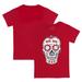 Toddler Tiny Turnip Red Boston Sox Sugar Skull T-Shirt
