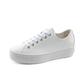 Paul Green Damen SUPER Soft Pauls, Frauen Low-Top Sneaker,Strassenschuhe,Sportschuhe,Freizeitschuhe,Turnschuhe,Laufschuhe,Weiß (White),40.5 EU / 7 UK