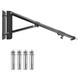 ERYUE Wall Mounting Triangle Boom Arm Light Stand for Photography Strobe Light Monolight Softbox Reflector Ring Light Aluminum Alloy 5kg Load Capacity 180° Rotatable, Max. Length 180cm/ 70.9in