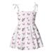 ZHAGHMIN Girl Fashion Maxi Dress Kids Summer Baby Girls Toddler Strap Dresses Clothes Sleeveless Casual Beach Girls Dresses Girls dress Size 6 Clothes for 6 Year Old Girl Flag Dress Girls Midi An