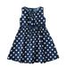 ZHAGHMIN Girl Dresses Size 10-12 Toddler Kids Girls Sleeveless Dot Print Belt Dress Princess Dresses Casual Clothes 6Y Girls Junior Dresses Girls Dress With Cardigan Toddler Girl Corduroy Jumper Bab