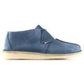 Clarks Originals Mens Desert Trek Nubuck Blue Grey Shoes 8.5 UK