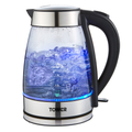 Tower Infinity Ombre 1.7 Litre Glass Schott Kettle Stainless Steel
