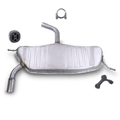 Atec Endschalldämpfer + Montagematerial für Audi Image