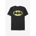 Men's Big & Tall Classic Batman Tee by DC Comics in Black (Size 4XL)