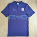 Nike Shirts | *Rare* Nwot Us Soccer Nike Polo | Color: Blue | Size: S