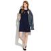 Madewell Dresses | Madewell Gallerist Ponte Knit Fit And Flare Dress Size 0 | Color: Black/Blue | Size: 0