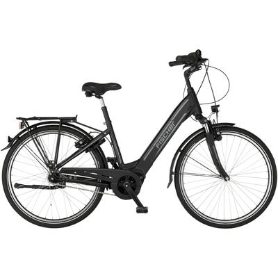 E-Bike FISCHER FAHRRAD "CITA 4.1i" E-Bikes Gr. 44cm, 28 Zoll (71,12cm), schwarz (schwarz matt) Pedelec, Elektrofahrrad für Damen u. Herren Bestseller