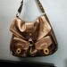 Coach Bags | Coach Bronze Pebbled Leather Brooklyn X-Large Shoulder Bag Messenger Satchel | Color: Brown/Gold | Size: Os