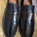 Louis Vuitton Shoes | Louis Vuitton Men’s Loafer 9uk/10us Black Burgundy Leather Brand New Never Worn | Color: Black | Size: 10