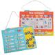 J.A.D.E - Dankbarkeitswochenkalender für Kinder - Montessori - 141511 - Bildungsspiel - Mehrfarbig - Stoff - Stimmung - Schlaf - Kinderspiel - Französisches Design - Jade - Ab 3 Jahren.