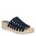 Bella Vita Oaklynn - Womens 8.5 Navy Sandal N