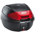 GIVI E300N Monolock Topcase, schwarz-rot