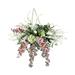 Creative Displays, Inc. Orchid, Hydrangea & Lilac Chandelier Plastic/Polysilk in Pink | 40 H x 45 W x 34 D in | Wayfair CDFL7298