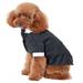 Small Dog Tuxedo Suit Pet Costume Stylish Dog Tuxedo Shirt with Bow Ties Collar Gentleman Puppy Shirts Holiday Wedding Birthday Party Black Business Dress Up xlï¼ŒG43004