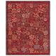 Red/White 168 x 120 x 0.12 in Indoor Area Rug - Safavieh Sultanabad Hand-Knotted Red/Ivory Rug Cotton/Wool | 168 H x 120 W x 0.12 D in | Wayfair