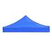 Replacement Canopy Tent Top Cover Beach Garden Gazebo Sun Shade Durable Water Oxford Tent Cover Portable Wear-resistant Blue 1.9x1.9m