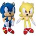 Sonic The Hedgehog Sonic & Super Sonic Plush Bag Clip 2-Pack