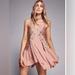 Free People Dresses | Free People Cross My Heart Lace Sleeveless | Color: Pink | Size: S