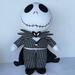 Disney Bags | Disney Nightmare Before Christmas Jack Skellington Plush Backpack Nwt. | Color: Black/White | Size: Os