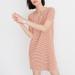 Madewell Dresses | Madewell Swingy Tee Stripe Dress Shirtdress Size Small | Color: Pink/Tan | Size: S