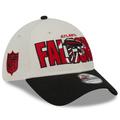 Men's New Era Stone/Black Atlanta Falcons 2023 NFL Draft 39THIRTY Flex Hat