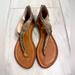 Jessica Simpson Shoes | Jessica Simpson Kalie Sandal Size 6.5 | Color: Gold | Size: 6.5