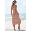 Jerseykleid BEACHTIME Gr. 34, N-Gr, rot (rot bedruckt) Damen Kleider Strandkleider