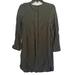 Madewell Dresses | Madewell Cargo Tunic Shirt Dress Xs Olive Green Long Sleeve Hidden Button Mini | Color: Green | Size: Xs
