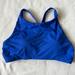 Athleta Swim | Athleta High Neck Bikini Top Caspian Blue Size Xs | Color: Blue | Size: Xs