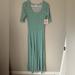 Lularoe Dresses | Lularoe Ana Bnwt! | Color: Blue | Size: Xs