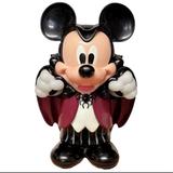 Disney Holiday | Euc Vampire Mickey Popcorn Bucket Glow In The Dark* Walt Disney Parks Halloween! | Color: Black/Red | Size: Os