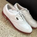 Nike Shoes | Nike Golf Wingtip Airliner Drc Shoes White Never Worn 8.5 | Color: White | Size: 8.5