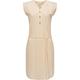 Sommerkleid RAGWEAR "Zofka" Gr. XS (34), Normalgrößen, beige Damen Kleider Knielange leichtes Jersey Kleid mit sommerlichem Print