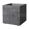 Deroma - Millennium - Vase cube anthracite 49 cm