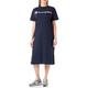 Champion Damen Legacy American Classics Big Logo Oversized Kleid, Marineblau, X-Small