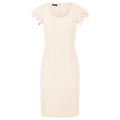 ApartFashion Damen Sommerkleid Kleid, Creme, 38 EU