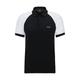 BOSS Herren Pauletech Slim-Fit Poloshirt aus Performance-Stretch mit Colour-Block-Design Schwarz L