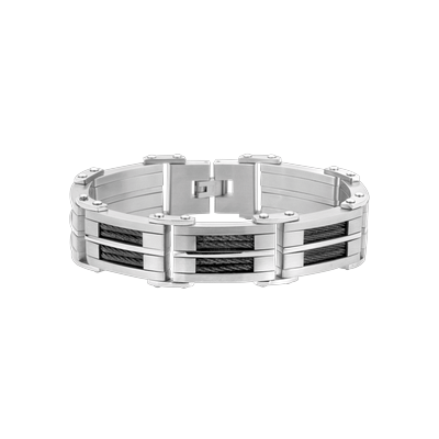 Lucardi Armband Stahl - silbern Damen Image