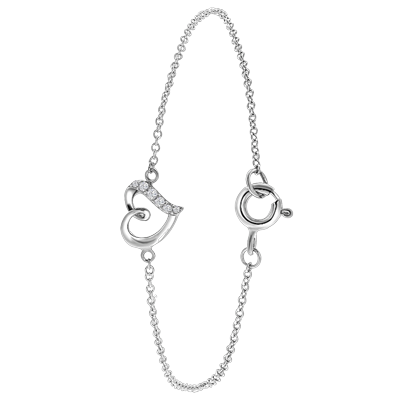 Lucardi - Armband 925 Silber - silbern Armbänder & Armreife 1 ct Damen Image
