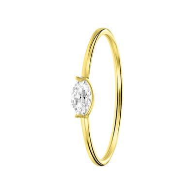 Lucardi Ringe 585 Gold - goldfarbig 57mm Damen Image