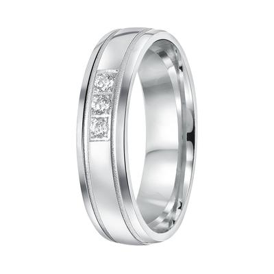 Lucardi Ringe 'Zakynthos' 925 Silber - silbern 53mm Herren Image