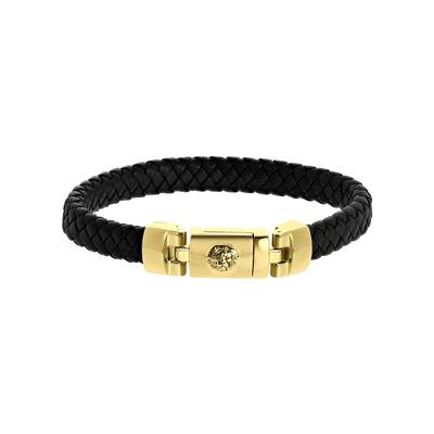 Lucardi Armband Leder goldfarbig 21.0mm Damen Image