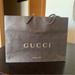 Gucci Bags | Gucci Paper Shopping/Gift Bag | Color: Brown | Size: 9 6.75 3.75