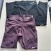 Nike Pants & Jumpsuits | Nike Pro Dri-Fit Pro Cool Capri Cropped Leggings Set Of Two | Color: Black/Purple | Size: S