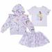 Disney Matching Sets | Disney Princess Kids' 3-Piece Set With Tutu | Color: Purple | Size: Various