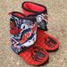Disney Shoes | Disney Store Spider-Man Marvel Slipper Booties Toddler Youth 9/10 | Color: Black/Red | Size: 9b