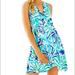 Lilly Pulitzer Dresses | Lilly Pulitzer Achelle Swing Dress Pool Blue Xs | Color: Blue/Green | Size: Xs